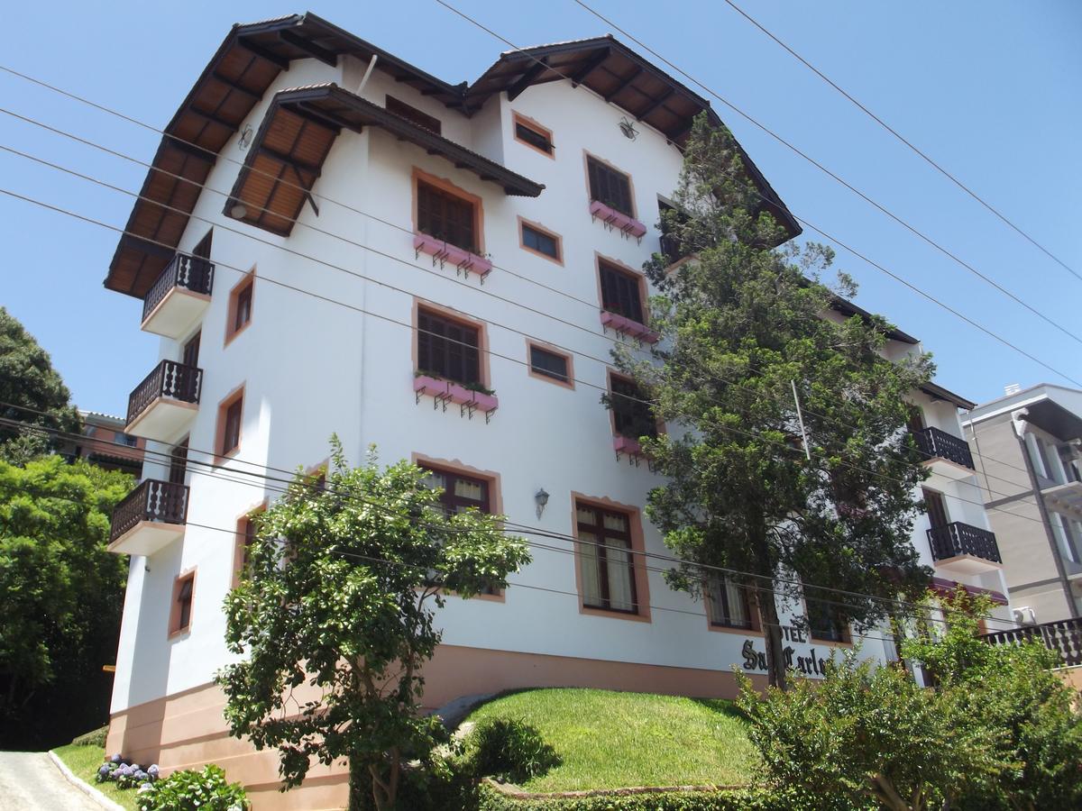 Hotel San Carlos Carlos Barbosa Exterior foto
